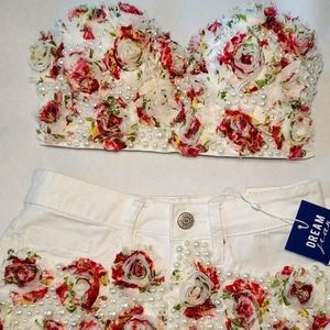 Custom Halter & Short Set YMI